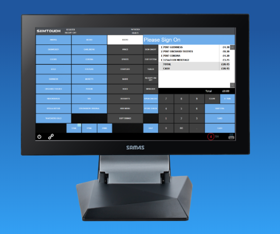 SamTouch EPOS Software